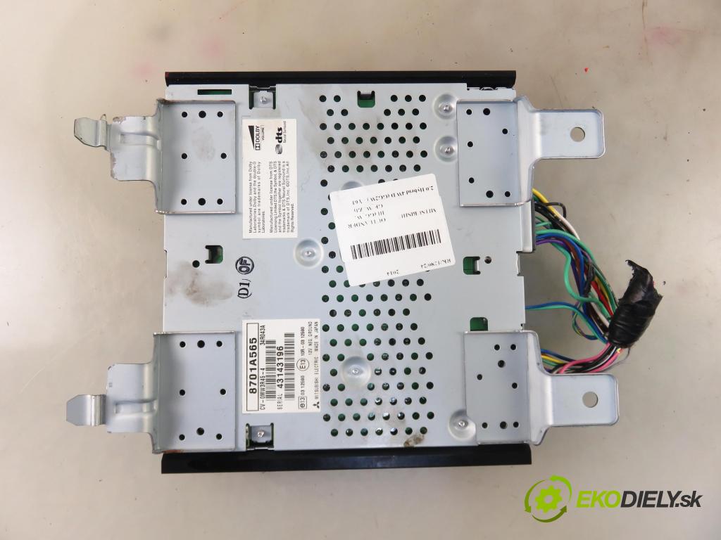 MITSUBISHI OUTLANDER III (GG_W, GF_W, ZJ) SUV 2014 60,00 2.0 Hybrid 4WD (GG2W) - Y61 0,00 Zosilňovač 8701A565 (Zosilňovače)