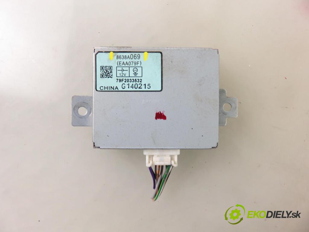 MITSUBISHI OUTLANDER III (GG_W, GF_W, ZJ) SUV 2014 60,00 2.0 Hybrid 4WD (GG2W) - Y61 0,00 Zosilňovač Antenní: 8638A069 (Zosilňovače)