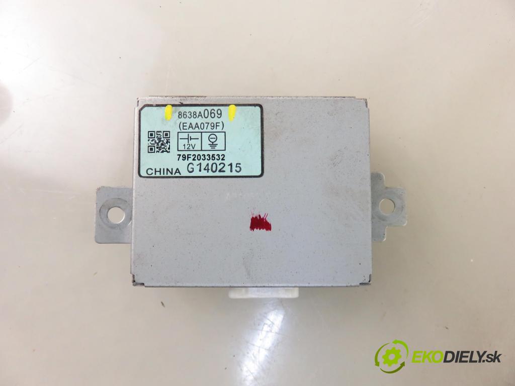 MITSUBISHI OUTLANDER III (GG_W, GF_W, ZJ) SUV 2014 60,00 2.0 Hybrid 4WD (GG2W) - Y61 0,00 Zosilňovač Antenní: 8638A069 (Zosilňovače)