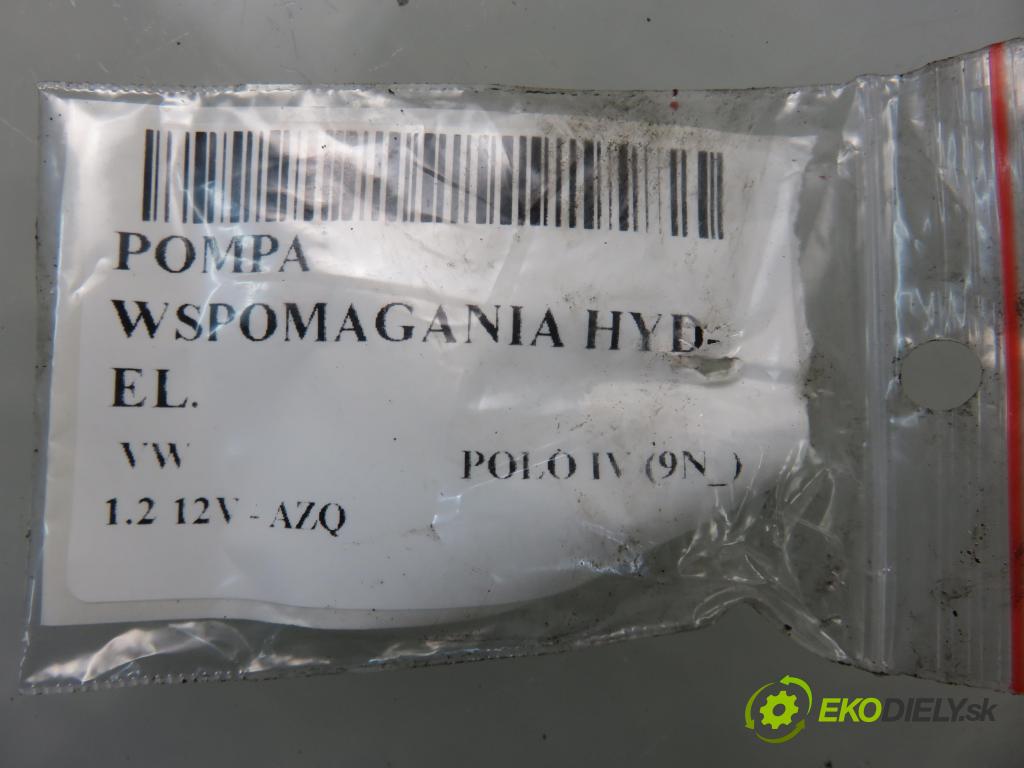 VW POLO (9N_) HB 2006 47,00 1.2 12V 64 - AZQ 1198,00 Pumpa servočerpadlo 6Q0423156AB ; 6Q1423051BK
