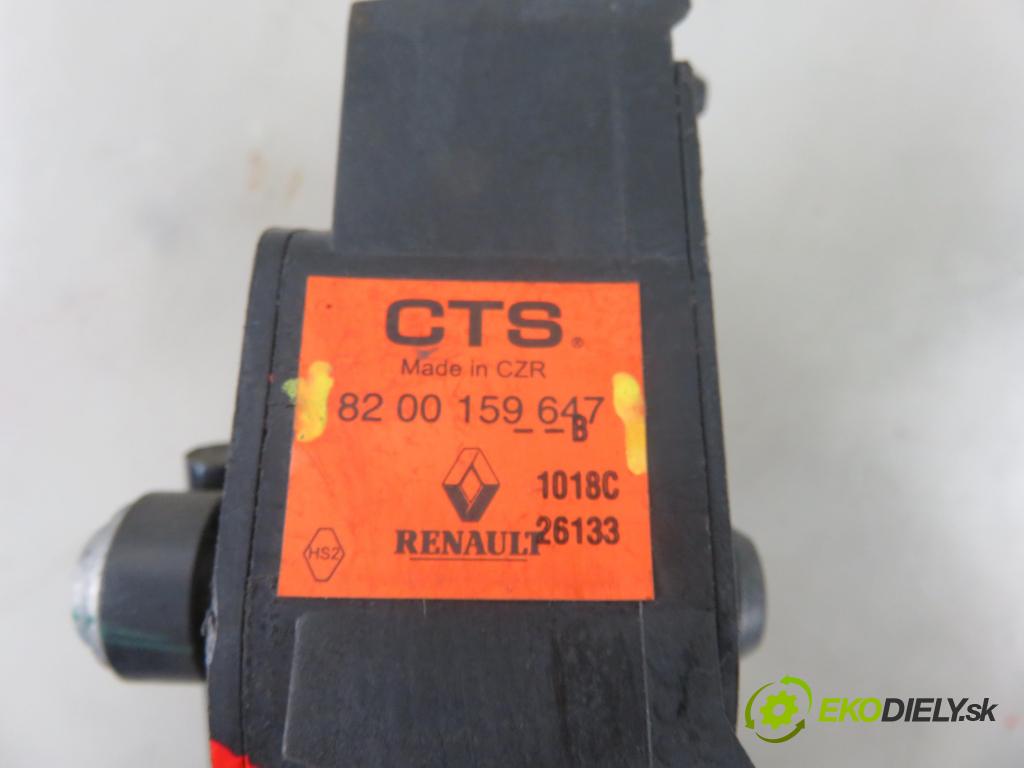 RENAULT SCENIC II (JM0/1_) MINIVAN 2007 110,00 2.0 dCi (JM1K) - M9R 721 1995,00 Potenciometer plynu 8200159647B (Pedále)