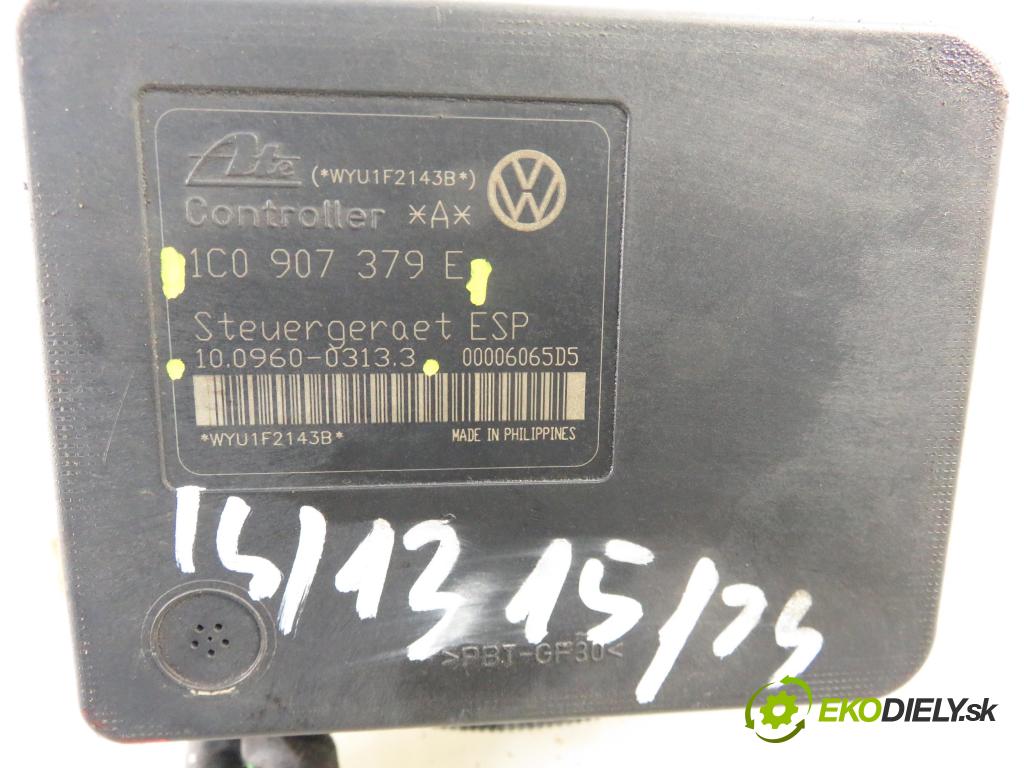AUDI A3 (8L1) HB 2001 96,00 1.9 TDI PD 130 - ASZ 1896,00 Pumpa ABS 1C0907379E ; 10096003133 (Pumpy ABS)