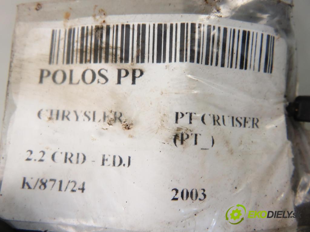 CHRYSLER PT CRUISER (PT_) MINIVAN 2003 89,00 2.2 CRD 121 - EDJ 2148,00 Poloos PP 