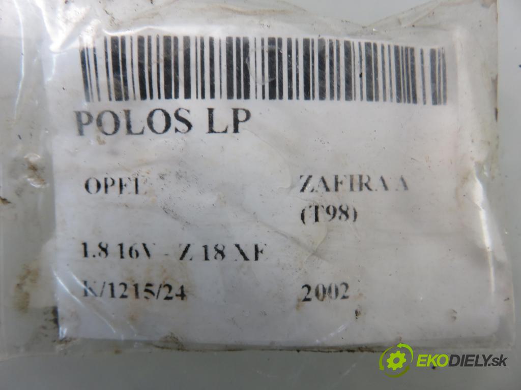 OPEL ZAFIRA A Nadwozie Wielkopojemne (MPV) (T98)  MINIVAN 2002 92,00 1.8 16V 125 - Z 18 XE 1796,00 Poloos LP 