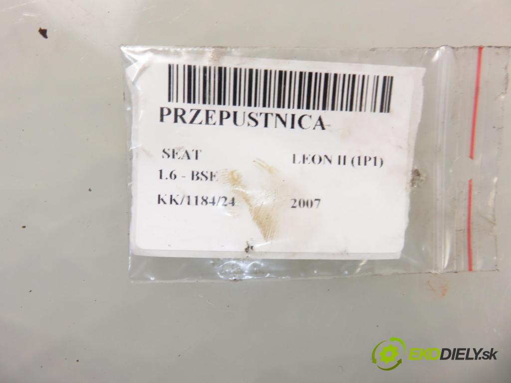 SEAT LEON (1P1) HB 2007 75,00 1.6 - BSE 1595,00 Škrtiaca klapka 100766 (Škrtiace klapky)