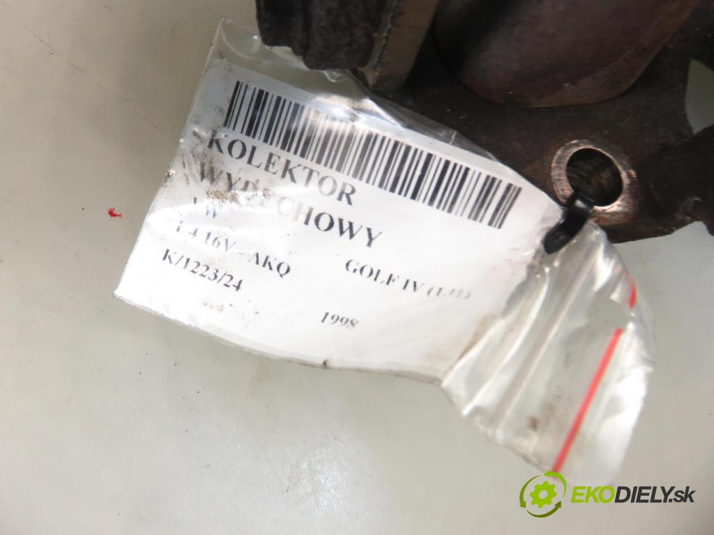 VW GOLF IV (1J1) HB 1998 55,00 1.4 16V 75 - AKQ 1390,00 potrubí VYČERPAT: OE (Výfukové potrubí)