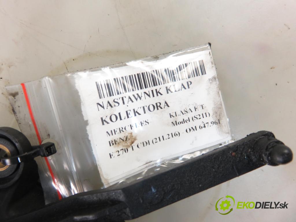MERCEDES-BENZ KLASA E T-Model (S211) KOMBI 2004 130,00 E 270 T CDI 177 - OM 647.961 2685,00 nastavovač svod, potrubí 6111500794 ; 72264428 (Ostatní)