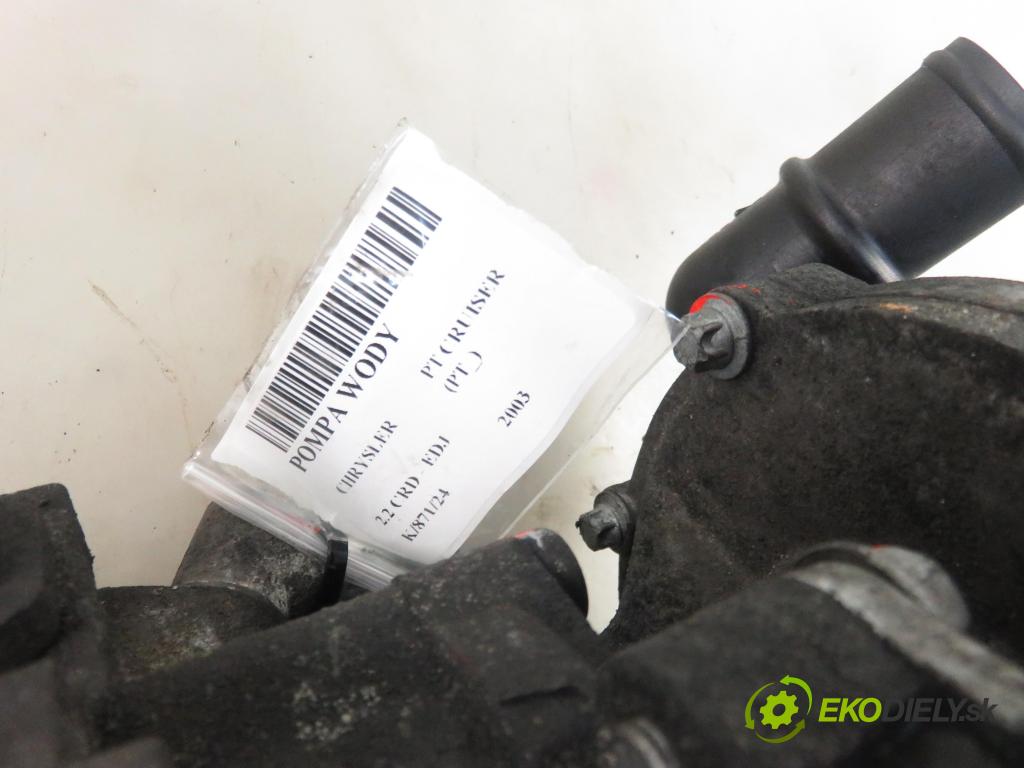 CHRYSLER PT CRUISER (PT_) MINIVAN 2003 89,00 2.2 CRD 121 - EDJ 2148,00 pumpa vody 6642010010 (Vodní pumpy)