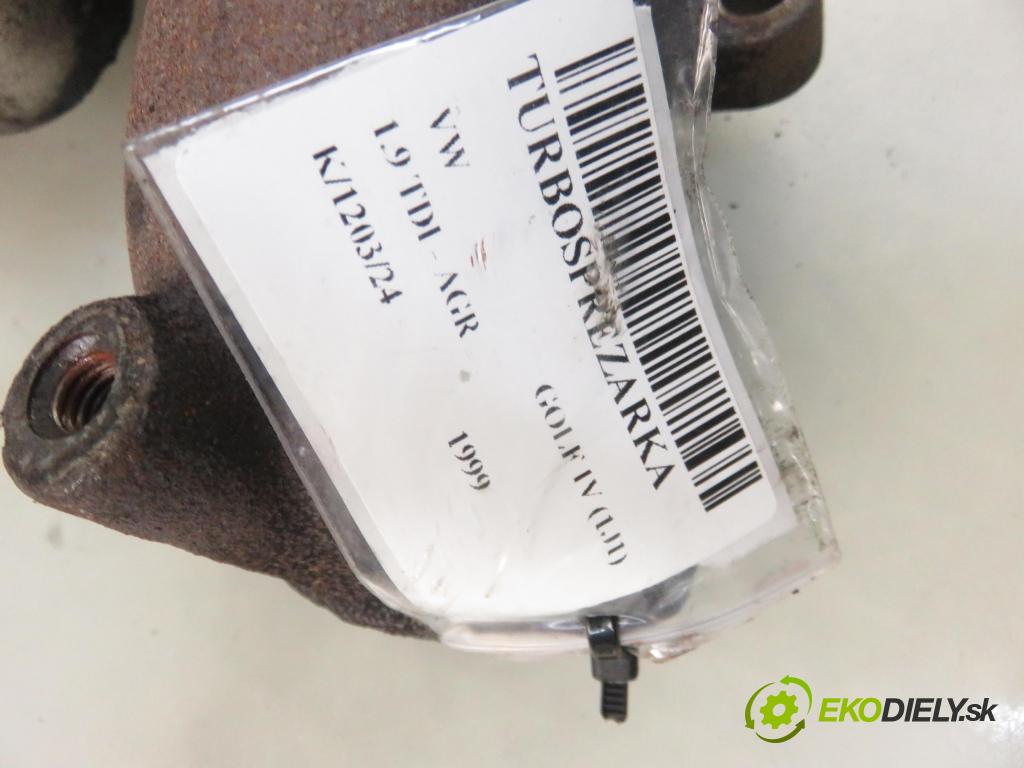 VW GOLF IV (1J1) HB 1999 66,00 1.9 TDI - AGR 1896,00 RYCHLONABÍJEČKA: 038253019A (Turbodúchadla (kompletní))