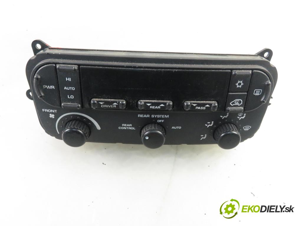 CHRYSLER VOYAGER IV (RG, RS) MINIVAN 2006 160,00 3.8 - EGH 3778,00 Panel kúrenia KLIMATRONIK P05136781AB