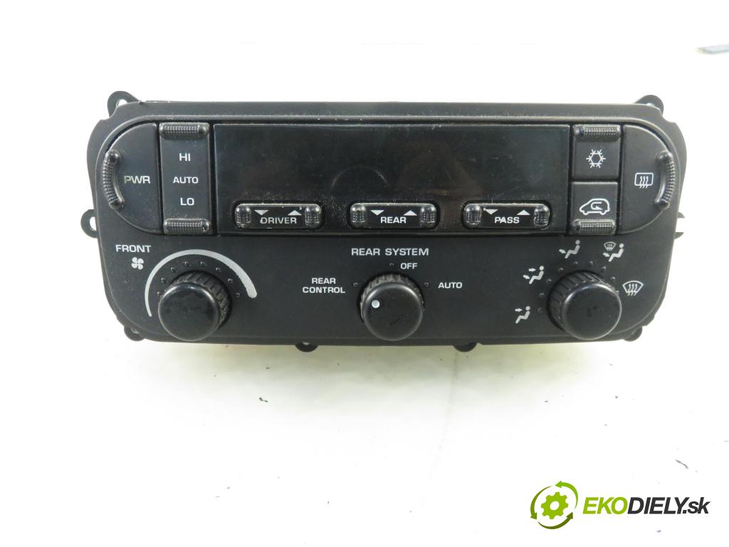 CHRYSLER VOYAGER IV (RG, RS) MINIVAN 2006 160,00 3.8 - EGH 3778,00 Panel kúrenia KLIMATRONIK P05136781AB