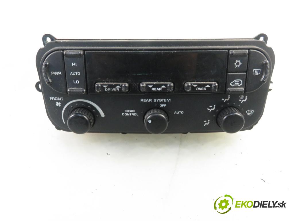 CHRYSLER VOYAGER IV (RG, RS) MINIVAN 2006 160,00 3.8 - EGH 3778,00 Panel kúrenia KLIMATRONIK P05136781AB