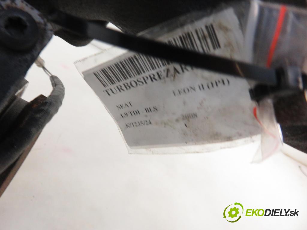 SEAT LEON (1P1) HB 2008 77,00 1.9 TDI - BLS 1896,00 RYCHLONABÍJEČKA: 03G253014N (Turbodúchadla (kompletní))
