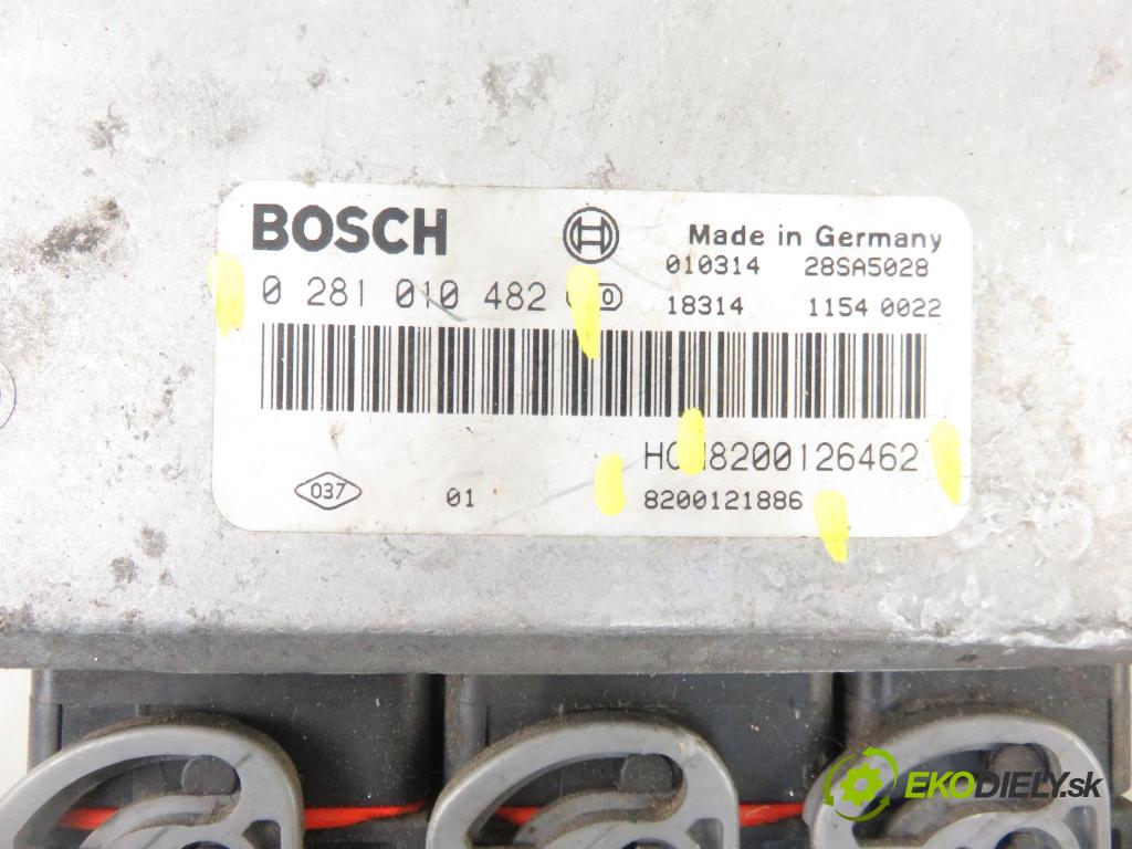 RENAULT LAGUNA II Grandtour (KG0/1_) KOMBI 2001 79,00 1.9 dCi - F9Q 718 1870,00 Riadiaca jednotka Motor 82300121886 ; 8200126462 ; 0281010482