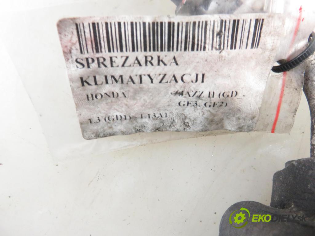 HONDA JAZZ II (GD_, GE3, GE2) HB 2003 61,00 1.3 (GD1) - L13A1 1339,00 KOMPRESOR: klimatizace  (Kompresory)