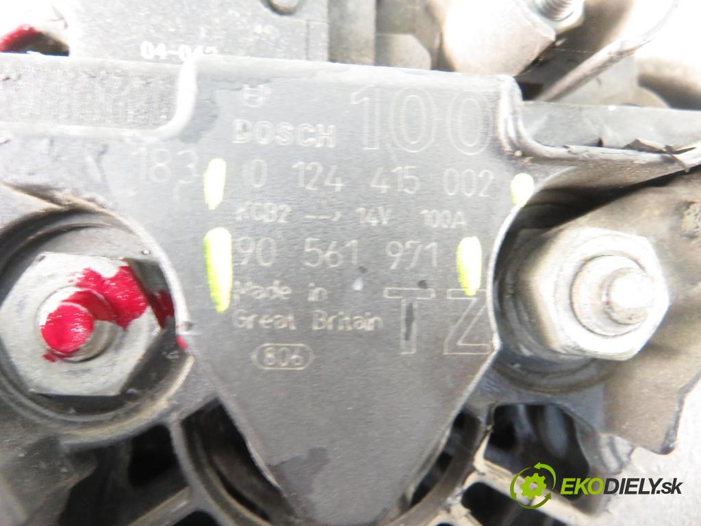 OPEL ASTRA G liftback (T98) HB 1998 55,00 1.6 8V 75 1598,00 Alternátor 90561971 ; 0124415002 (Alternátory)
