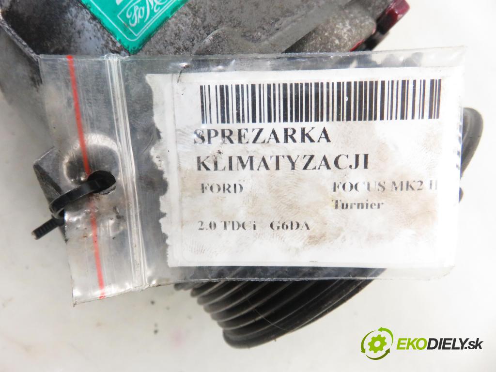 FORD FOCUS II Turnier (DA_, FFS, DS) KOMBI 2005 100,00 2.0 TDCi 136 - G6DA 1997,00 KOMPRESOR: klimatizace 3M5H19D629HC (Kompresory)
