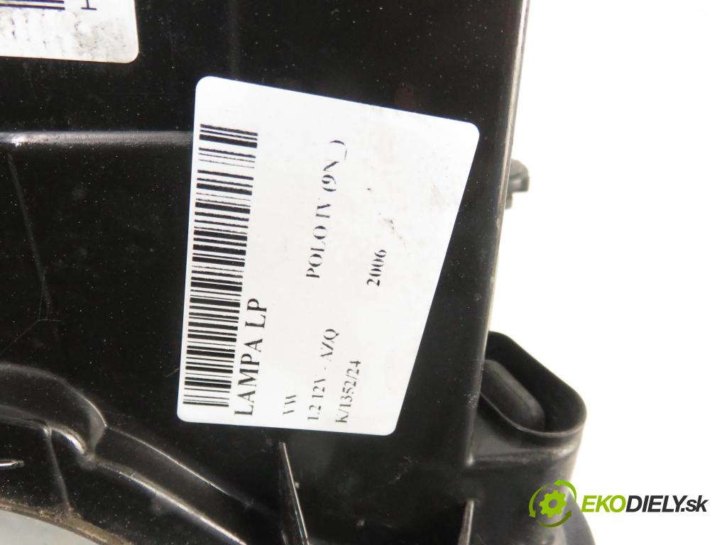 VW POLO (9N_) HB 2006 47,00 1.2 12V 64 - AZQ 1198,00 Svetlo LP 6Q1941007AN