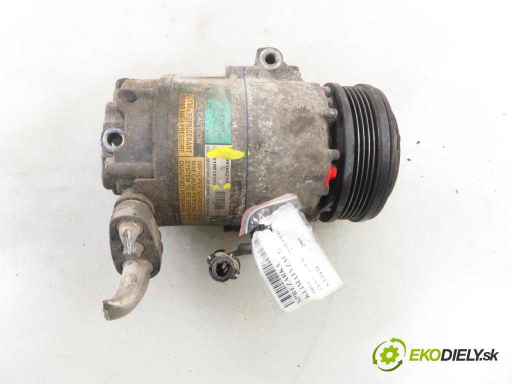 OPEL ASTRA G liftback (T98) HB 2001 92,00 1.8 16V - Z 18 XE 1796,00 KOMPRESOR: klimatizace 09165714 ; 010612126 (Kompresory)