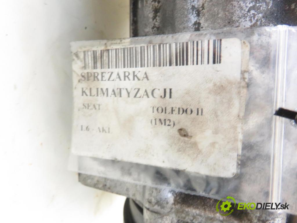 SEAT TOLEDO II (1M2) SEDAN 1998 74,00 1.6 - AKL 1595,00 KOMPRESOR: klimatizace 1J0820803F (Kompresory)
