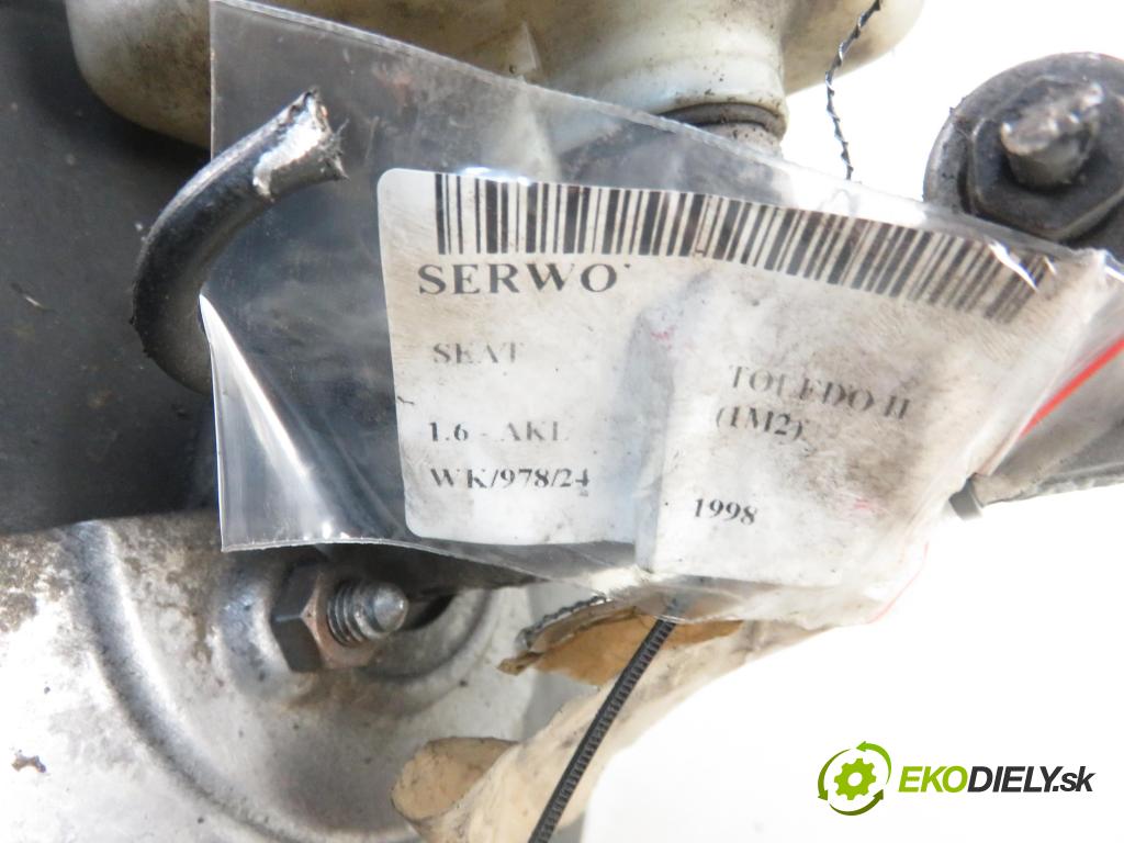 SEAT TOLEDO II (1M2) SEDAN 1998 74,00 1.6 - AKL 1595,00 Posilovač 1J1514105 (Servočerpadlá, pumpy riadenia)