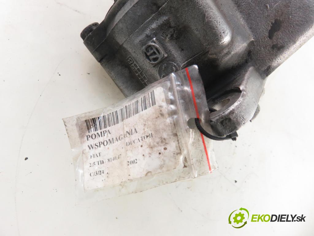 FIAT DUCATO Autobus (230_) - 2002 0,00 2.5 TD - 8140,47 2500,00 Pumpa servočerpadlo 7683955114 (Servočerpadlá, pumpy riadenia)