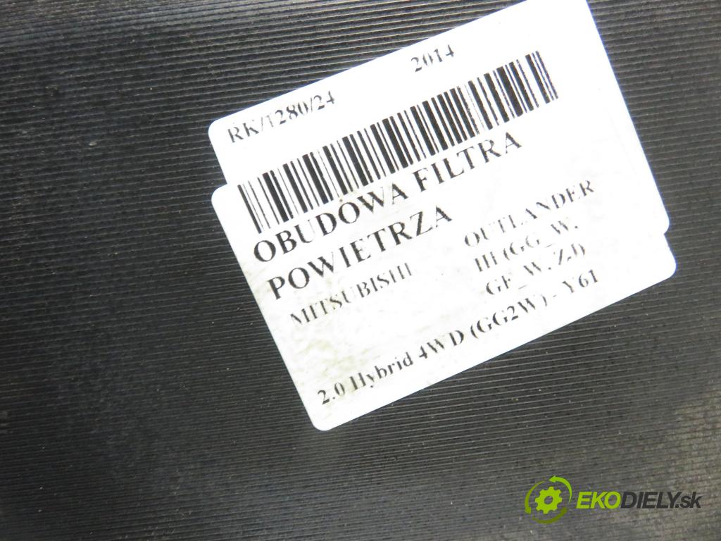 MITSUBISHI OUTLANDER III (GG_W, GF_W, ZJ) SUV 2014 60,00 2.0 Hybrid 4WD (GG2W) - Y61 0,00 Obal filtra vzduchu 1500A485 (Obaly filtrov vzduchu)