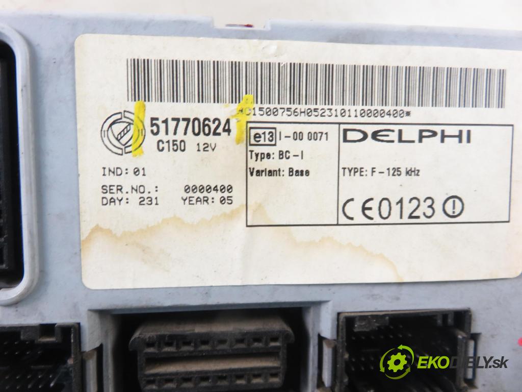 FIAT DOBLO Cargo (223_) FURGON 2005 55,00 1.3 D Multijet - 199 A2.000 1248,00 MODUL BSI 51770624