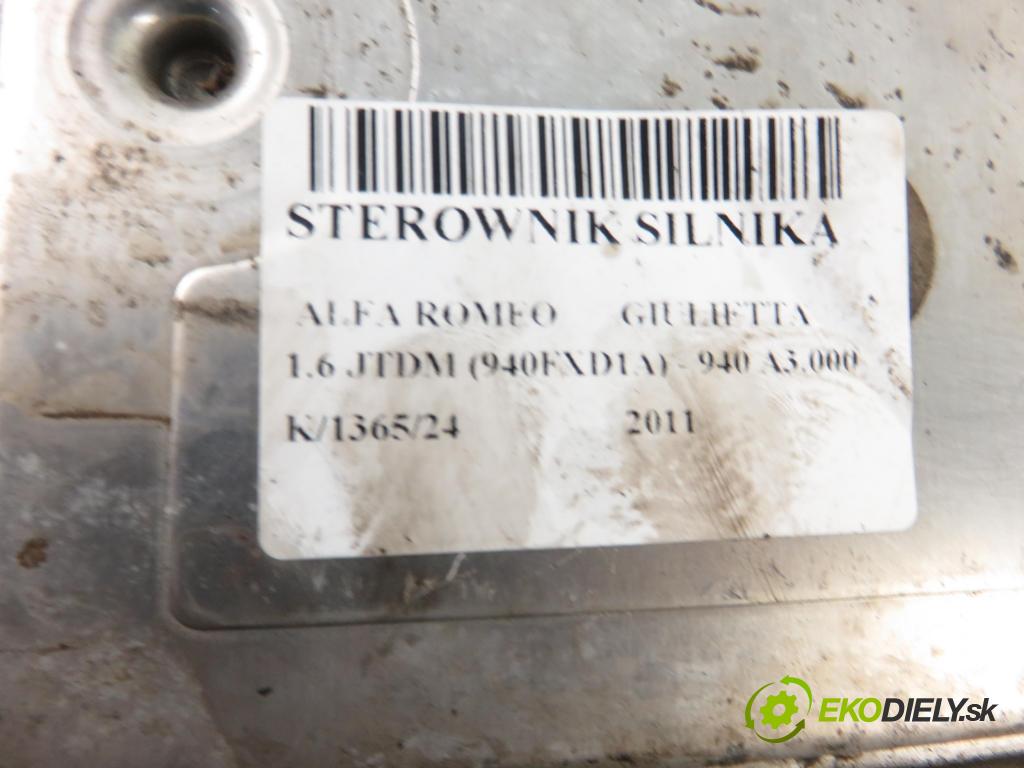 ALFA ROMEO GIULIETTA (940_) HB 2011 77,00 1.6 JTDM (940FXD1A) - 940 A3.000 1598,00 řídící jednotka motora 51888607 ; 0281017785