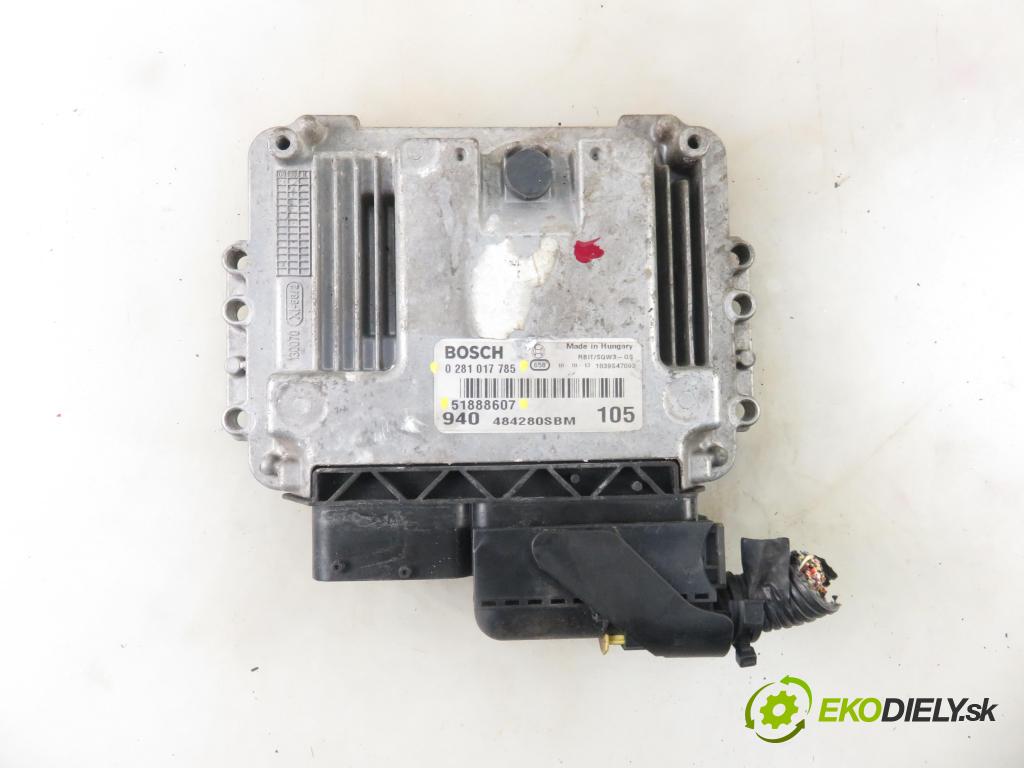ALFA ROMEO GIULIETTA (940_) HB 2011 77,00 1.6 JTDM (940FXD1A) - 940 A3.000 1598,00 řídící jednotka motora 51888607 ; 0281017785