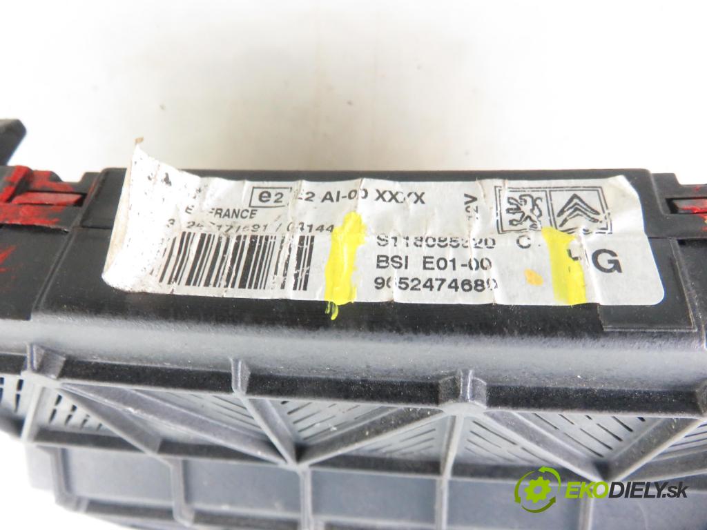 PEUGEOT PARTNER Skrzynia (5_, G_) KOMBIVAN 2004 51,00 1.9 D - WJY (DW8B) 1868,00 MODUL BSI S118085320C ; 9652474680