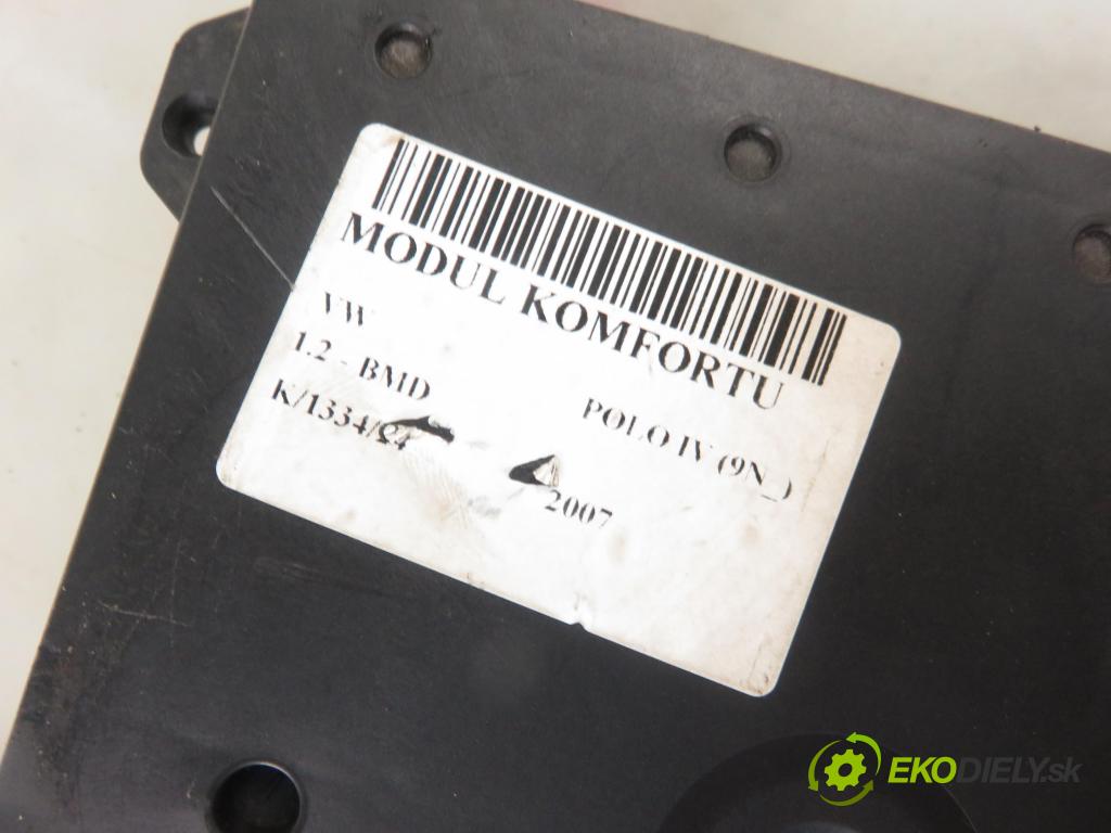 VW POLO (9N_) HB 2007 40,00 1.2 - BMD 1198,00 MODUL komfortu 6Q1937049D ; 5WK48212D