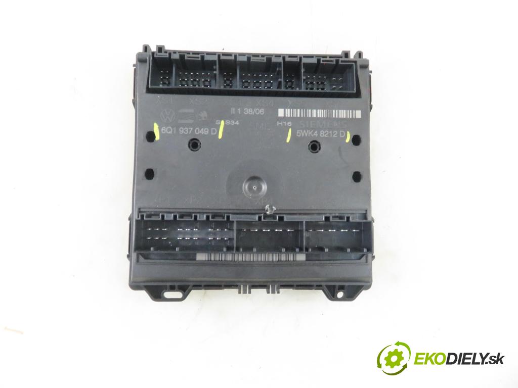 VW POLO (9N_) HB 2007 40,00 1.2 - BMD 1198,00 MODUL komfortu 6Q1937049D ; 5WK48212D