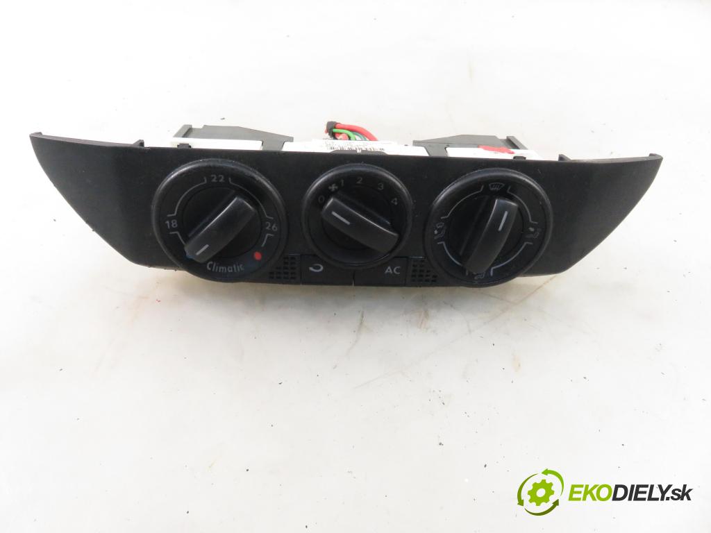 VW POLO (9N_) HB 2007 40,00 1.2 - BMD 1198,00 Panel kúrenia KLIMATIZACE: 6Q0820045G