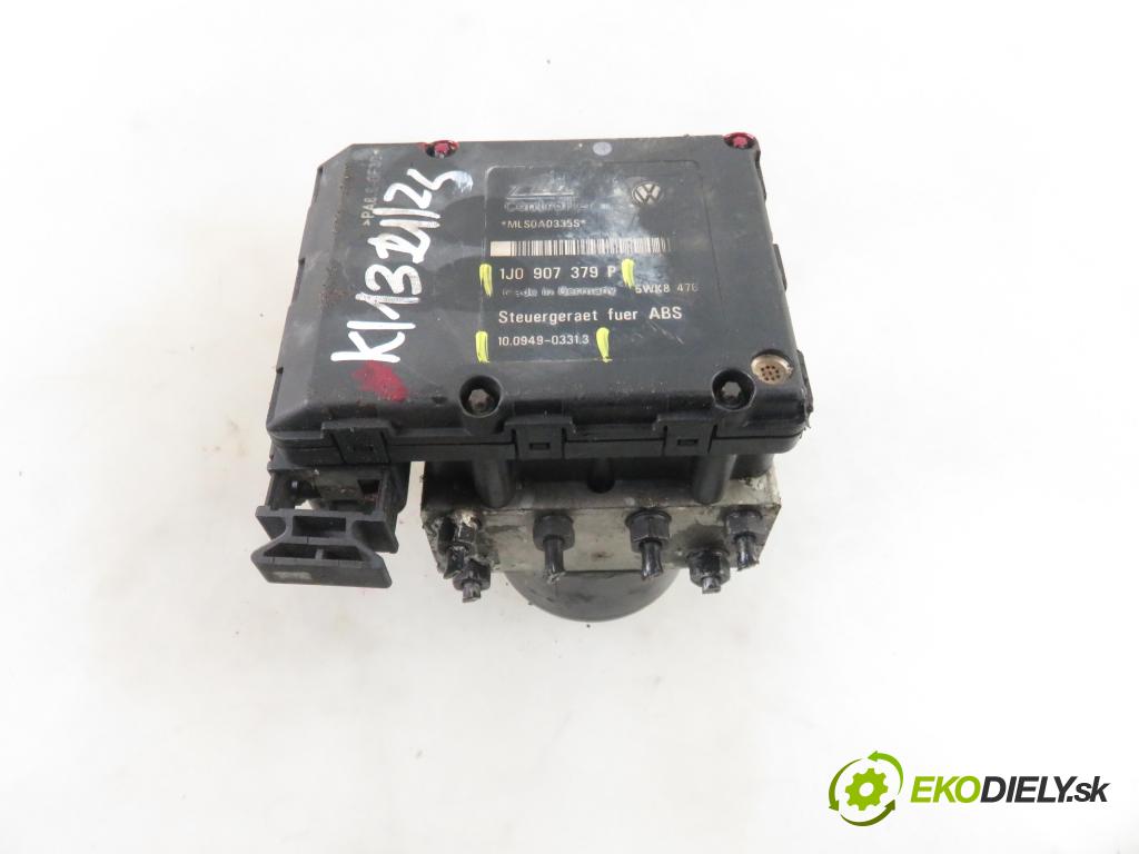 VW GOLF IV (1J1) HB 1999 55,00 1.4 16V 75 - AKQ 1390,00 Pumpa ABS 1J0907379P ; 1J0614117D ; 10094903313 (Pumpy ABS)