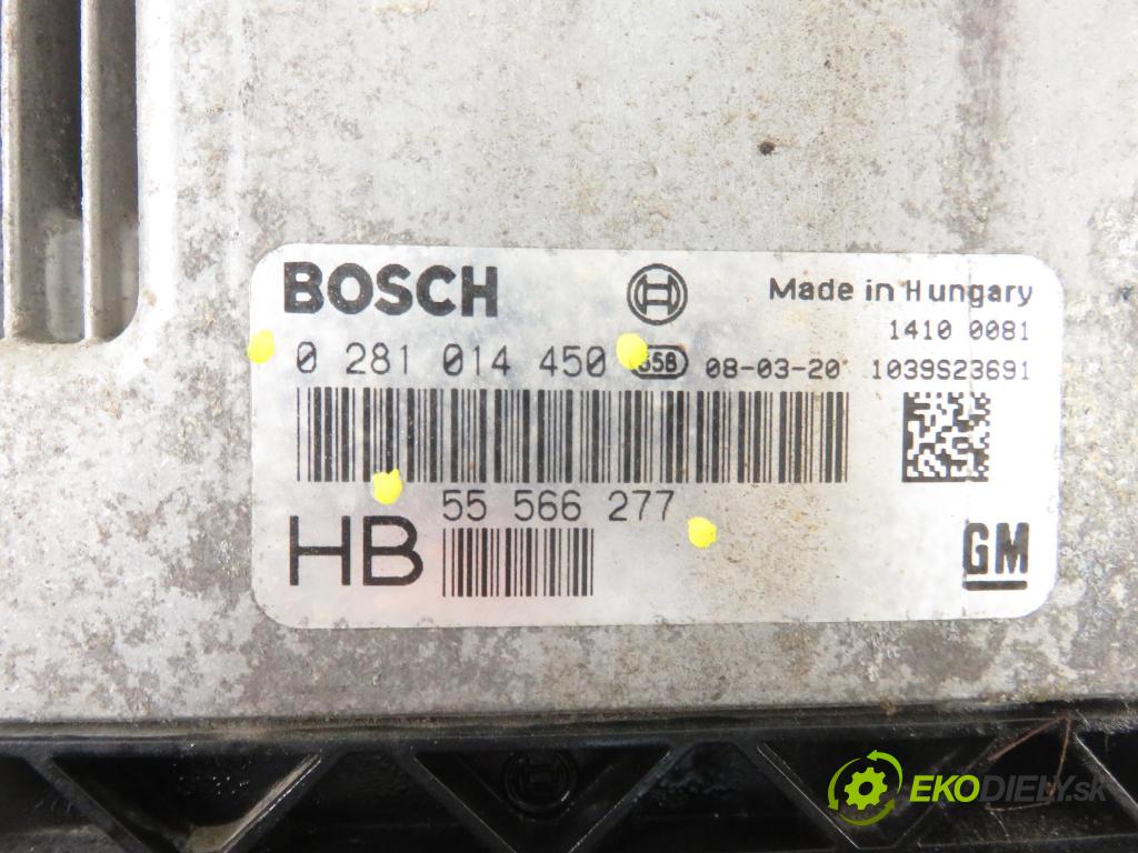 OPEL VECTRA C Kombi (Z02) KOMBI 2008 110,00 1.9 CDTI - Z 19 DTH 1910,00 řídící jednotka motora 0281014450 ; 55566277