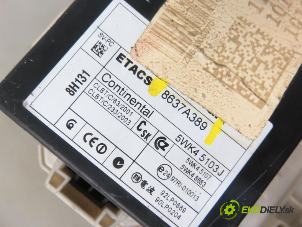 MITSUBISHI COLT VI (Z3_A, Z2_A) HB 2009 70,00 1.3 MIVEC 95 - 4A90 1332,00 MODUL BSI 8637A389 ; 8565A174