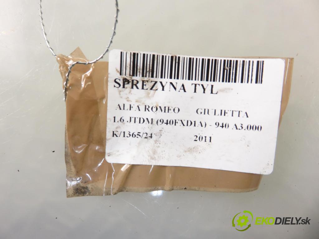 ALFA ROMEO GIULIETTA (940_) HB 2011 77,00 1.6 JTDM (940FXD1A) - 940 A3.000 1598,00 Pružina zadné