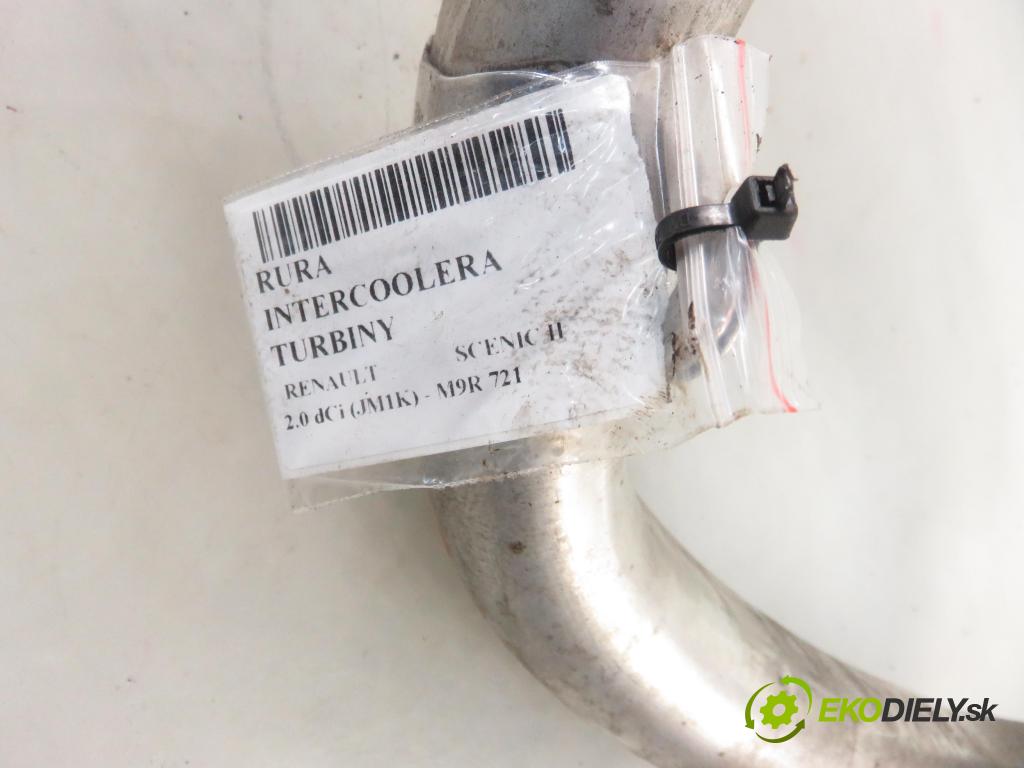 RENAULT SCENIC II (JM0/1_) MINIVAN 2007 110,00 2.0 dCi (JM1K) - M9R 721 1995,00 Rúra intercoolera turba 658947