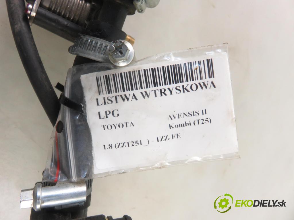 TOYOTA AVENSIS Kombi (_T25_) KOMBI 2003 95,00 1.8 (ZZT251_) - 1ZZ-FE 1794,00 lišta vstřikovací LPG 67R017294