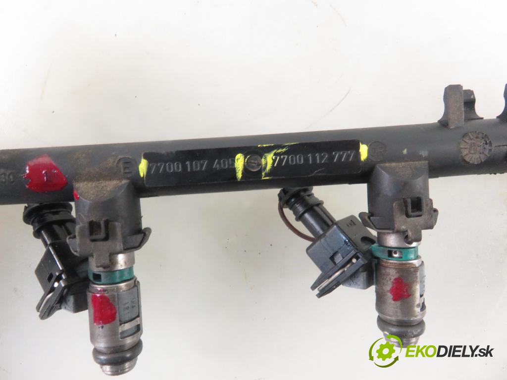 RENAULT SCENIC I (JA0/1_) HB 2002 102,00 2.0 16V RX4 139 - F4R 744 1998,00 Lišta vstrekovacia 7700112777 ; 7700107405 ; IWP042 (Vstrekovacie lišty)