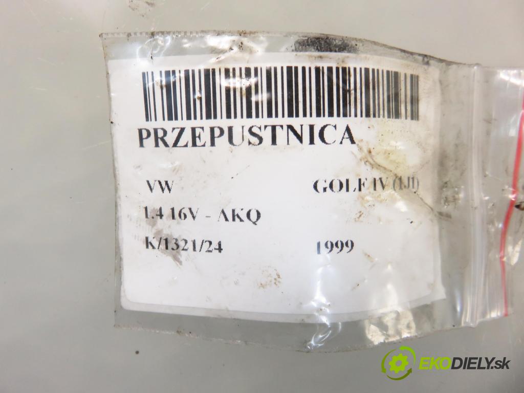 VW GOLF IV (1J1) HB 1999 55,00 1.4 16V 75 - AKQ 1390,00 Škrtiaca klapka 030133064F (Škrtiace klapky)