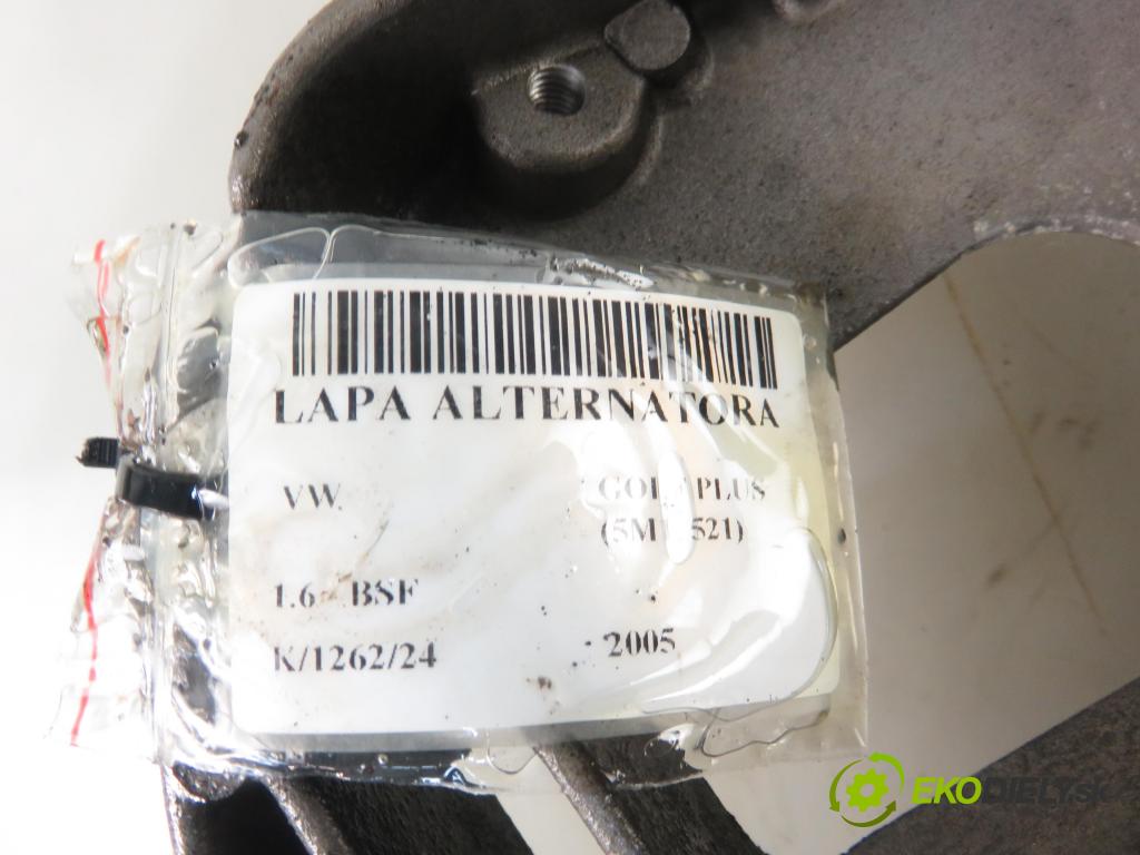 VW GOLF PLUS (5M1, 521) HB 2005 75,00 1.6 - BSF 1595,00 uchycení alternátora 06F903143F ; 06A903315F