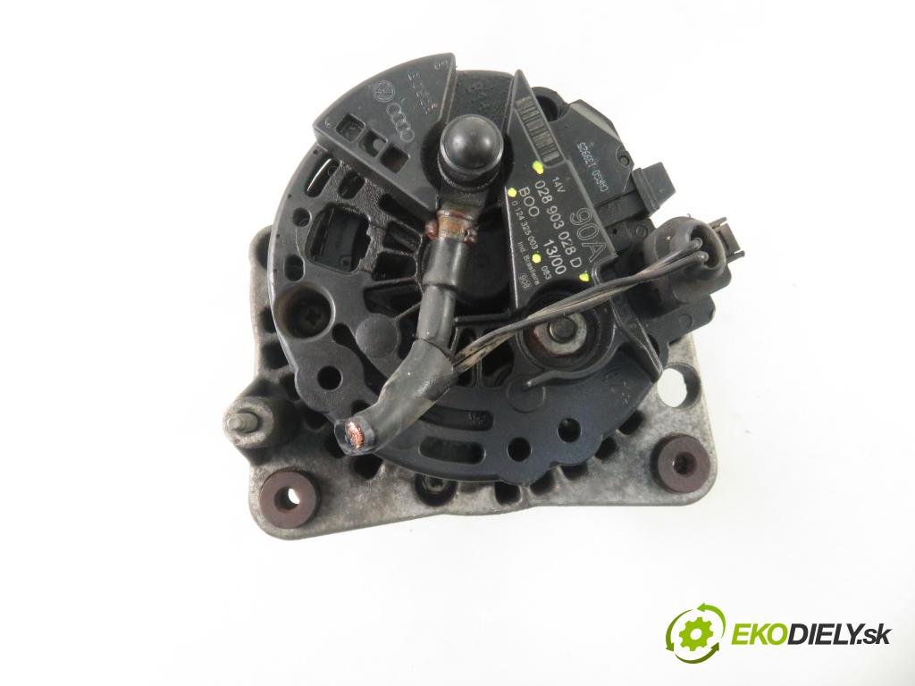 VW GOLF IV (1J1) HB 2000 77,00 1.6 16V - AUS 1598,00 Alternátor 028903028D ; 0124325003 (Alternátory)