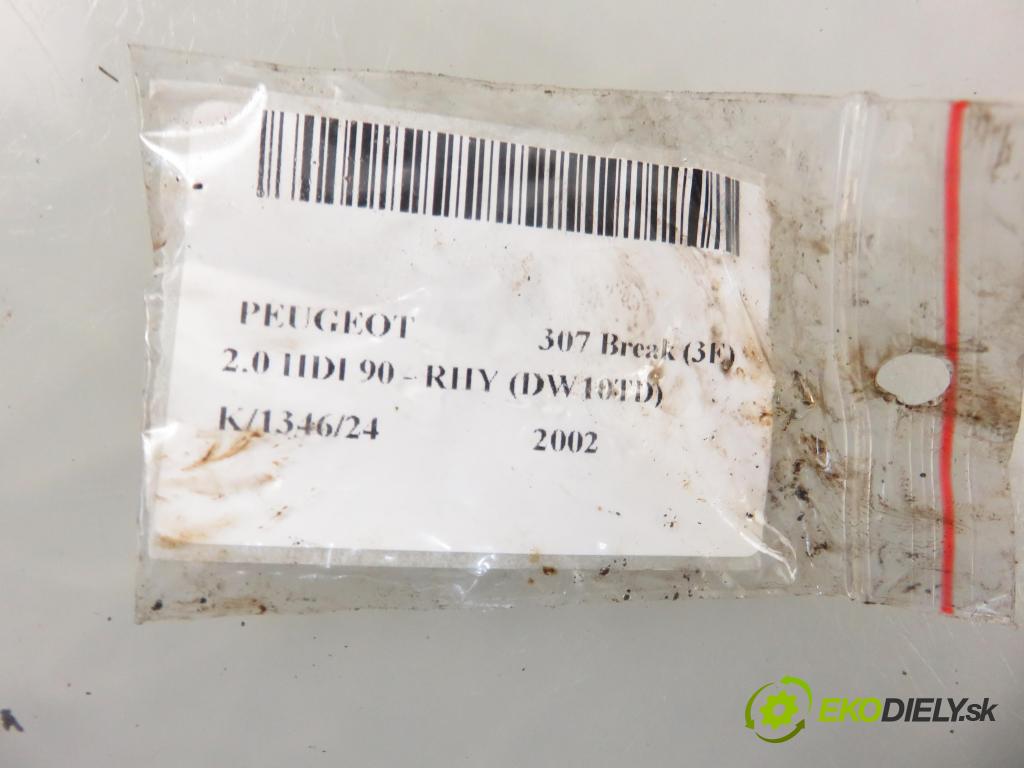 PEUGEOT 307 Break (3E) KOMBI 2002 66,00 2.0 HDI 90 - RHY (DW10TD) 1997,00 vstrekovač 9636819380 (Vstrekovače)