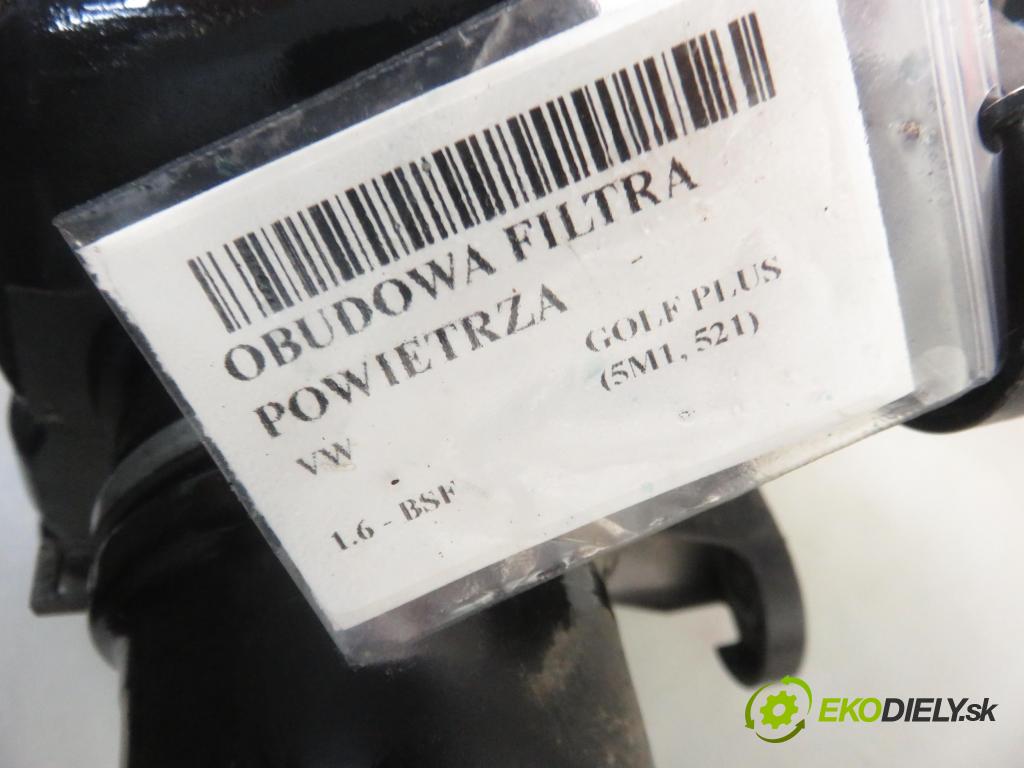 VW GOLF PLUS (5M1, 521) HB 2005 75,00 1.6 - BSF 1595,00 Obal filtra vzduchu 1F0129607 ; 1F0129620C (Obaly filtrov vzduchu)