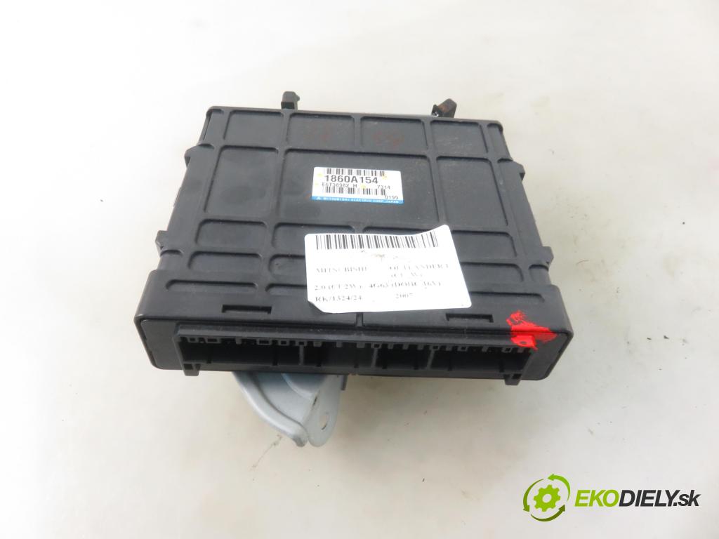 MITSUBISHI OUTLANDER I (CU_W) SUV 2007 100,00 2.0 (CU2W) - 4G63 (DOHC 16V) 1997,00 řídící jednotka motora 1860A154 ; E6T38982H