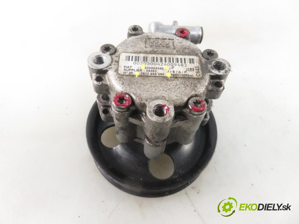 ALFA ROMEO 159 (939_) SEDAN 2007 110,00 1.9 JTDM 16V - 939 A2.000 1910,00 Pumpa servočerpadlo 505004240 ; 7617955560 (Servočerpadlá, pumpy riadenia)