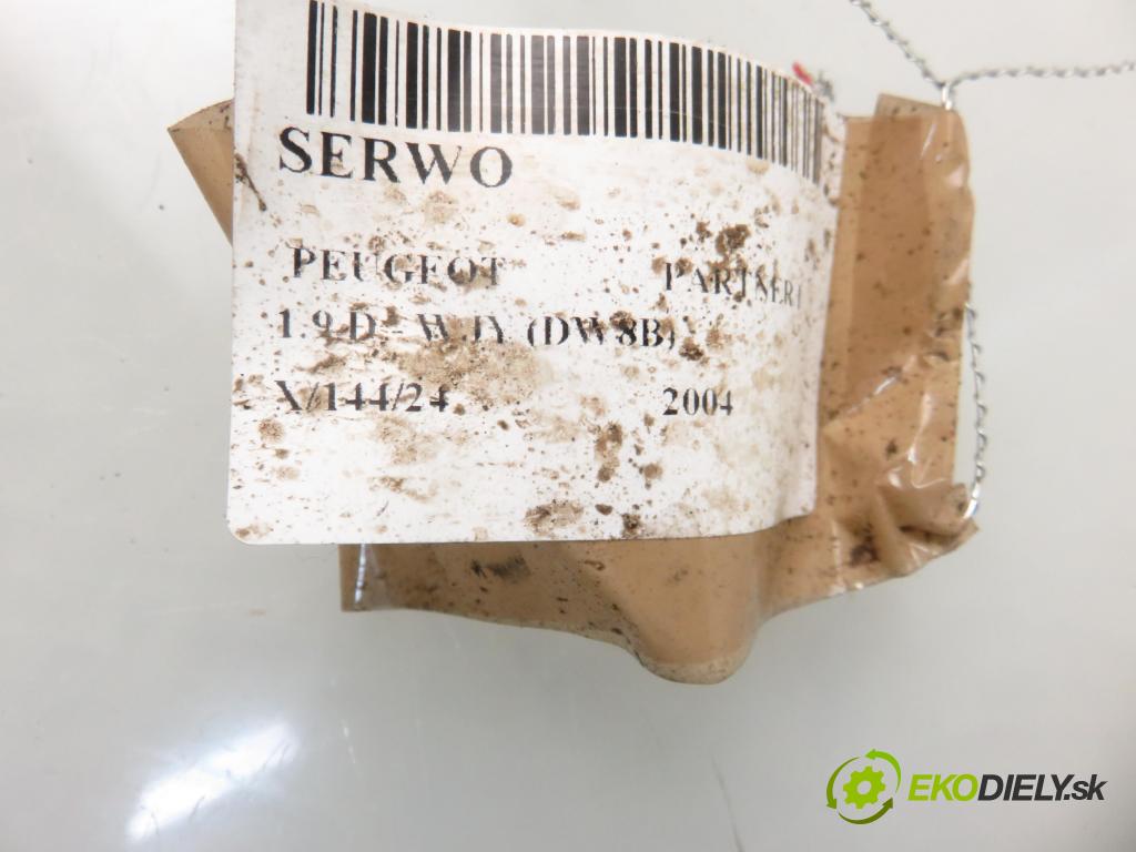 PEUGEOT PARTNER Skrzynia (5_, G_) KOMBIVAN 2004 51,00 1.9 D - WJY (DW8B) 1868,00 Posilovač 9648370680 ; 0204024823 (Servočerpadlá, pumpy riadenia)