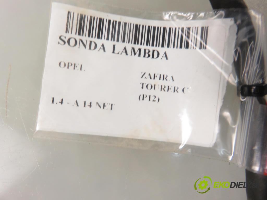 OPEL ZAFIRA TOURER C (P12) MINIVAN 2012 103,00 1.4 - A 14 NET 1364,00 sonda lambda 55562206 (Lambda sondy)